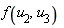 f(u[2], u[3])