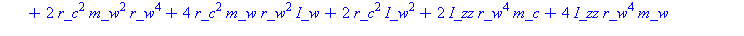 (Typesetting:-mprintslash)([{diff(v(t), t) = 1/2*r_w*(diff(omega_L(t), t))+1/2*r_w*(diff(omega_R(t), t)), diff(w(t), t) = (r_w*(diff(omega_R(t), t))-r_w*(diff(omega_L(t), t)))/r_c, diff(omega_L(t), t)...