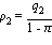 rho[2] = q[2]/(1-pi)