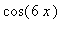 cos(6*x)