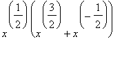 x^(1/2)*(x^(3/2)+x^(-1/2))