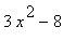 3*x^2-8