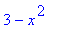 3-x^2
