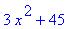 3*x^2+45