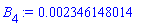 B[4] := 0.2346148014e-2