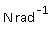 N/rad