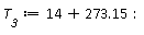 T__3 := 14+273.15: