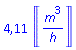 4.114409530*Units:-Unit(m^3/h)