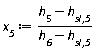 x__5 := Units:-Standard:-`*`(Units:-Standard:-`+`(h[5], Units:-Standard:-`-`(`h__sl,5`)), Units:-Standard:-`/`(Units:-Standard:-`+`(h__6, Units:-Standard:-`-`(`h__sl,5`))))