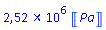 2522849.986*Units:-Unit(Pa)