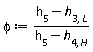 phi := (h[5]-h[3, L])/(h[5]-h[4, H])