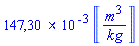 .1472972458*Units:-Unit(m^3/kg)