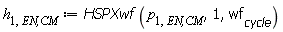 h[1, `EN,CM`] := HSPXwf(p[1, `EN,CM`], 1, wf[cycle])