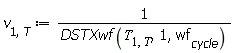 v[1, T] := Units:-Standard:-`/`(DSTXwf(T[1, T], 1, wf[cycle]))