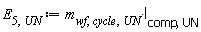 E[5, UN] := Units:-Standard:-`*`(m[wf, cycle, UN], l[comp, UN])