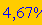 0.4665878960e-1