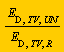 Units:-Standard:-`*`(E[D, TV, UN], Units:-Standard:-`/`(E[D, TV, R]))