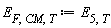 E[F, CM, T] := E[5, T]