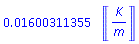 0.1600311355e-1*Units:-Unit(K/m)