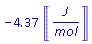 -4.36864*Units:-Unit(J/mol)