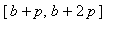 [b+p, b+2*p]