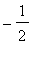 -1/2