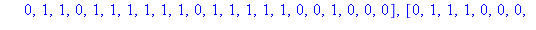 [[0, 0, 1, 1, 0, 1, 1, 0, 0, 0, 0, 1, 0, 0, 1, 1, 0, 0, 0, 1, 1, 0, 0, 0, 0, 1, 1, 1, 1, 1, 0, 1, 1, 0, 1, 1, 1, 0, 1, 0, 1, 1, 0, 1, 0, 1, 0, 0], [0, 1, 1, 1, 0, 0, 1, 0, 0, 1, 1, 1, 1, 0, 0, 1, 1, 0...