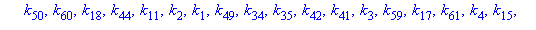 [[k[10], k[51], k[34], k[60], k[49], k[17], k[33], k[57], k[2], k[9], k[19], k[42], k[3], k[35], k[26], k[25], k[44], k[58], k[59], k[1], k[36], k[27], k[18], k[41], k[22], k[28], k[39], k[54], k[37],...