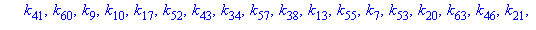 [[k[10], k[51], k[34], k[60], k[49], k[17], k[33], k[57], k[2], k[9], k[19], k[42], k[3], k[35], k[26], k[25], k[44], k[58], k[59], k[1], k[36], k[27], k[18], k[41], k[22], k[28], k[39], k[54], k[37],...