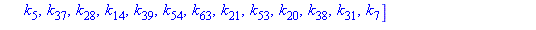 [k[51], k[27], k[10], k[36], k[25], k[58], k[9], k[33], k[43], k[50], k[60], k[18], k[44], k[11], k[2], k[1], k[49], k[34], k[35], k[42], k[41], k[3], k[59], k[17], k[61], k[4], k[15], k[30], k[13], k...