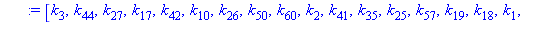 [k[3], k[44], k[27], k[17], k[42], k[10], k[26], k[50], k[60], k[2], k[41], k[35], k[25], k[57], k[19], k[18], k[1], k[51], k[52], k[59], k[58], k[49], k[11], k[34], k[13], k[23], k[30], k[45], k[63],...