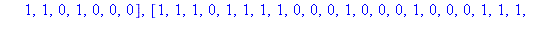 [[0, 0, 0, 1, 1, 0, 0, 0, 1, 0, 0, 1, 0, 0, 1, 0, 1, 1, 1, 1, 1, 1, 0, 0, 0, 1, 1, 0, 1, 0, 0, 1, 0, 0, 0, 1, 0, 1, 0, 1, 1, 0, 1, 0, 1, 1, 0, 0], [0, 0, 0, 1, 0, 1, 0, 0, 0, 0, 1, 0, 0, 1, 1, 0, 0, 1...