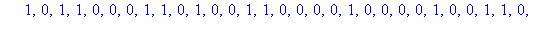 [[0, 0, 0, 1, 1, 0, 0, 0, 1, 0, 0, 1, 0, 0, 1, 0, 1, 1, 1, 1, 1, 1, 0, 0, 0, 1, 1, 0, 1, 0, 0, 1, 0, 0, 0, 1, 0, 1, 0, 1, 1, 0, 1, 0, 1, 1, 0, 0], [0, 0, 0, 1, 0, 1, 0, 0, 0, 0, 1, 0, 0, 1, 1, 0, 0, 1...