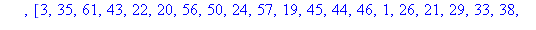 `IPI = IP^(-1): `, [3, 35, 61, 43, 22, 20, 56, 50, 24, 57, 19, 45, 44, 46, 1, 26, 21, 29, 33, 38, 18, 58, 40, 28, 13, 30, 10, 36, 53, 17, 41, 2, 16, 12, 8, 54, 7, 49, 59, 4, 37, 15, 31, 14, 5, 62, 60,...