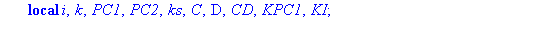 proc (Key::list) local i, k, PC1, PC2, ks, C, D, CD, KPC1, KI; ks := [1, 1, 2, 2, 2, 2, 2, 2, 1, 2, 2, 2, 2, 2, 2, 1]; PC1 := [57, 49, 41, 33, 25, 17, 9, 1, 58, 50, 42, 34, 26, 18, 10, 2, 59, 51, 43, ...