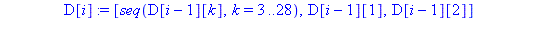 proc (Key::list) local i, k, PC1, PC2, ks, C, D, CD, KPC1, KI; ks := [1, 1, 2, 2, 2, 2, 2, 2, 1, 2, 2, 2, 2, 2, 2, 1]; PC1 := [57, 49, 41, 33, 25, 17, 9, 1, 58, 50, 42, 34, 26, 18, 10, 2, 59, 51, 43, ...