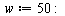 restart; -1; with(plots); -1; `:=`(beta, .5); -1; `:=`(w, 50); -1; `:=`(T, 24); -1; 
