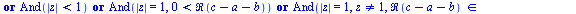 [hypergeom([a, b], [c], z) = Sum(`/`(`*`(pochhammer(a, _k1), `*`(pochhammer(b, _k1), `*`(`^`(z, _k1)))), `*`(factorial(_k1), `*`(pochhammer(c, _k1)))), _k1 = 0 .. infinity), `or`(`or`(`or`(And(`::`(a,...