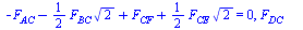 `+`(`-`(135.0), `*`(60, `*`(A[y]))) = 0, `+`(A[y], J[y], `-`(5)) = 0, `+`(A[x], 2) = 0, `+`(A[x], F[AC], `*`(`/`(1, 2), `*`(F[AB], `*`(`^`(2, `/`(1, 2)))))) = 0, `+`(A[y], `*`(`/`(1, 2), `*`(F[AB], `*...