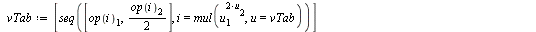 `assign`(makeCTR_m, proc () [seq(k[op(i)] = ctr(op(i)), i = comb([seq([seq(x, x = 0 .. y)], y = args)], 1, []))] end proc); -1; `assign`(unionVects, proc (`::`(U, list), `::`(V, list)) if nops(U) = 0 ...