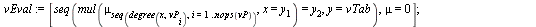 `assign`(ricVtab, proc (v, V, N) local u, vv; `assign`(vv, sort(v[1])); for u in V do if sort(u[1]) = vv then return `/`(`*`(v[2], `*`(fd(`+`(N, `-`(1)), nops(v[1])))), `*`(u[2])) end if end do; retur...