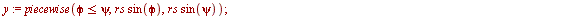 for i from 0 to 7 do `assign`(Y, `+`(`*`(3, `*`(i)), Float(19, -1))); `assign`(psi, arcsin(`/`(`*`(Y), `*`(rs)))); `assign`(var1r || i, cuboid([70, 0, 50], [`+`(20, `*`(rs, `*`(`+`(1, `-`(cos(psi)))))...