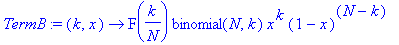 TermB := proc (k, x) options operator, arrow; F(k/N...