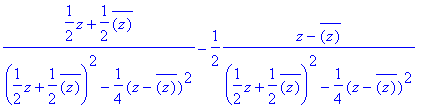 (1/2*z+1/2*conjugate(z))/((1/2*z+1/2*conjugate(z))^...