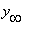 y[infinity]