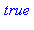 true