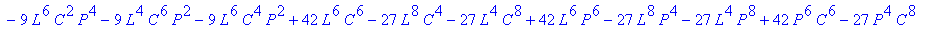 svals := 2/3*(-27*L^4*C^2-27*L^2*C^4+54*P^2*L^2*C^2...