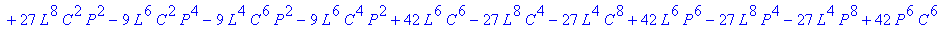-1/3*(-27*L^4*C^2-27*L^2*C^4+54*P^2*L^2*C^2-27*L^4*...