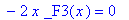 -2*x*Int(_F1(y)*y*exp(-x^2*y),y)+diff(_F2(x),x)+2*x*y*Int(_F1(y)*exp(-x^2*y),y)-2*x*Int(Int(_F1(y)*exp(-x^2*y),y),y)-2*x*_F3(x) = 0