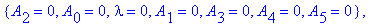 koef := {A[0] = -1, A[1] = -5/2, lambda = 12, A[3] = 0, A[4] = 0, A[5] = 0, A[2] = -5/2}, {lambda = 42, A[2] = 21/4, A[0] = -21/16, A[1] = -21/16, A[3] = 21/4, A[4] = -231/16, A[5] = -231/16}, {A[2] = ...